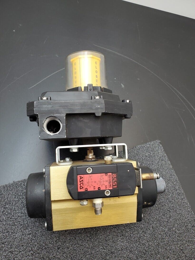 Moniteur Sentinel AMYB-5120 Sirca AP4 Pnumatic Rotary Value Operator Dual Act. B