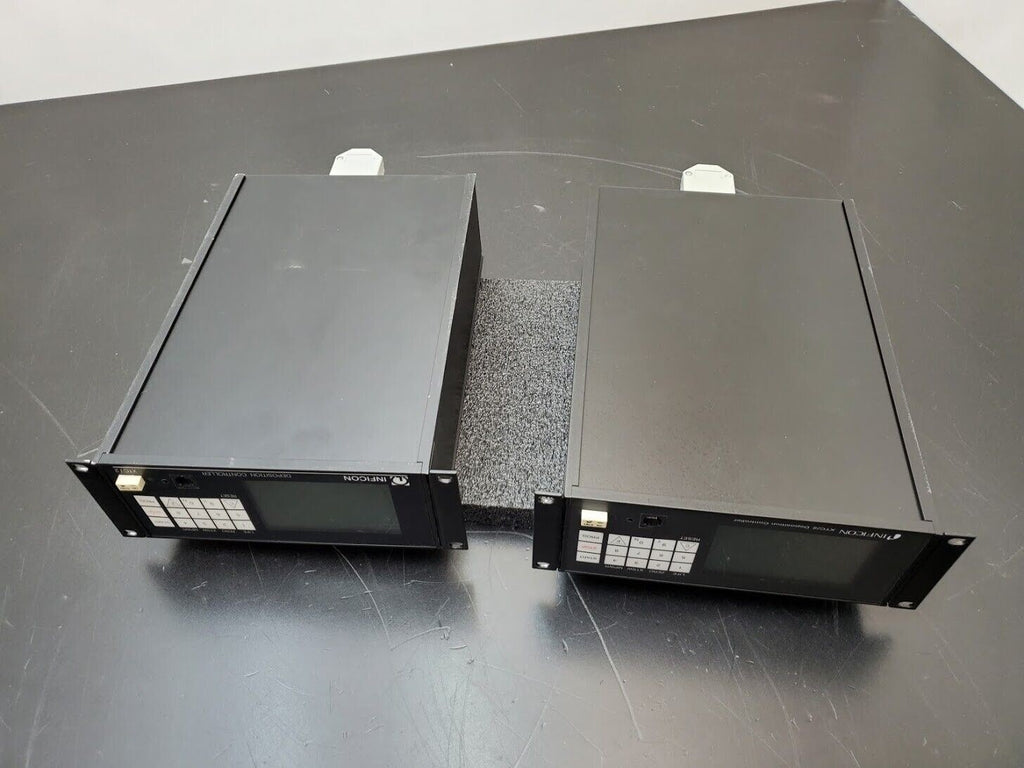2x INFICON XTC2 Deposition Controller Monitor 757-500-G2 757-500-G4 Parts/Repair