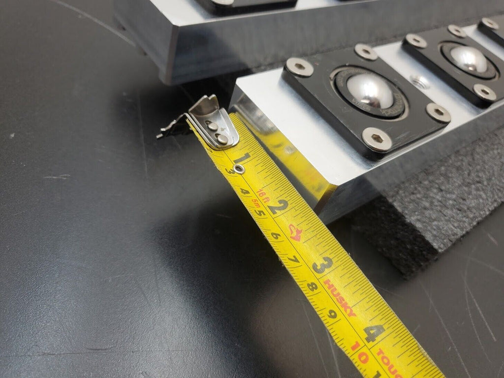 2x Omnitrack 9320a Roller Ball Track SS Stainless Steel Ball Bearing Omni Roller