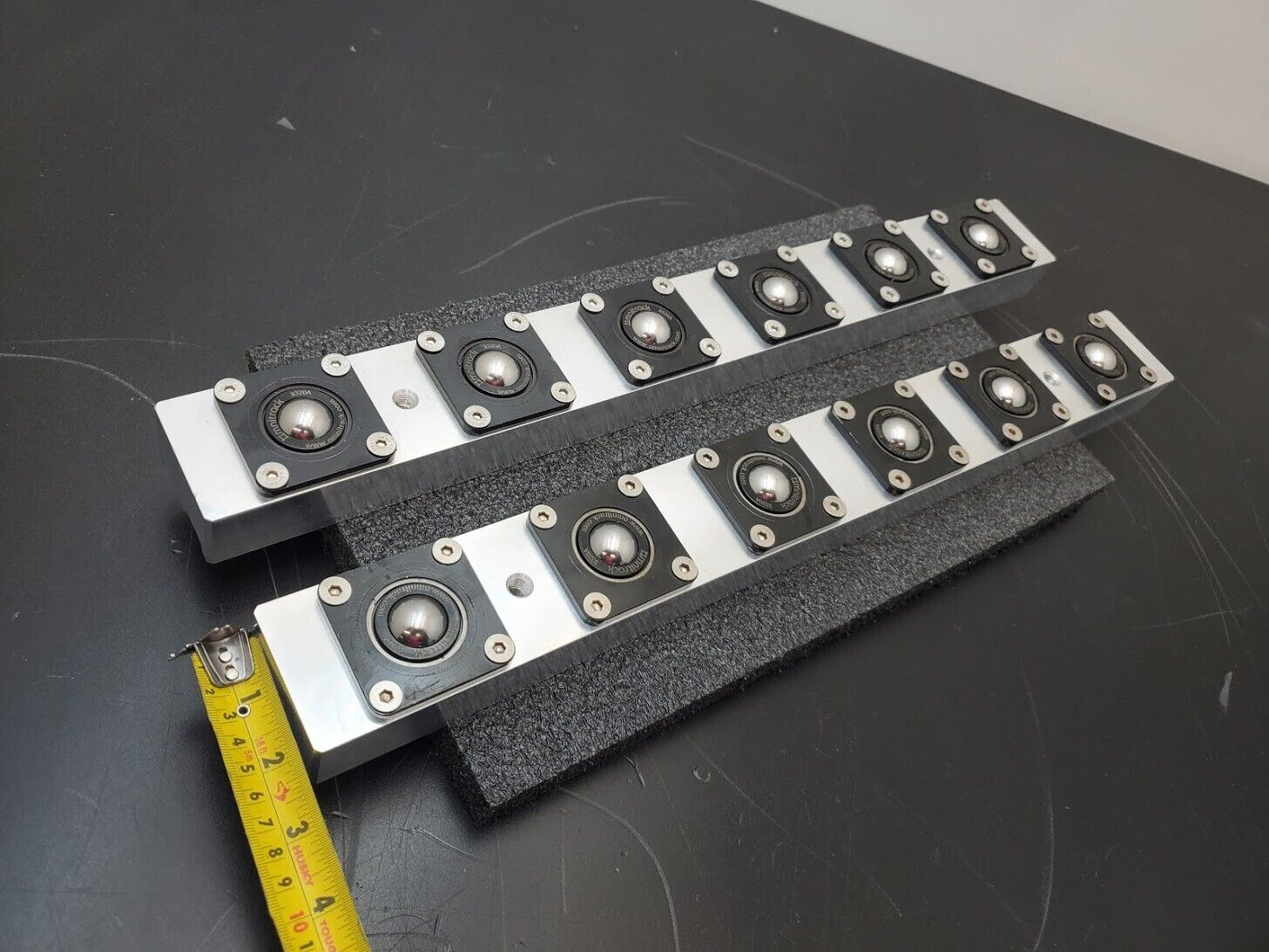 2x Omnitrack 9320a Roller Ball Track SS Stainless Steel Ball Bearing Omni Roller