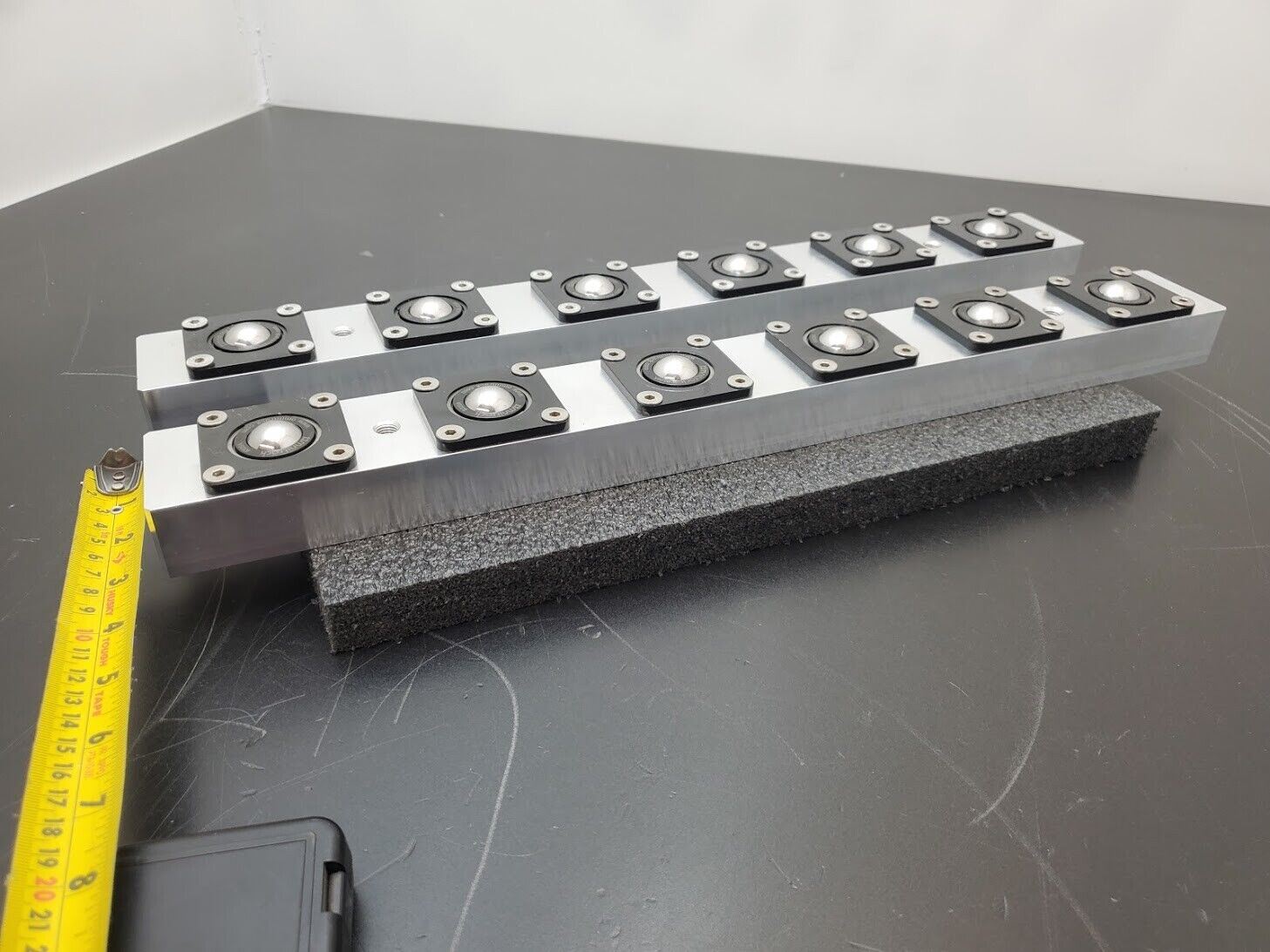 2x Omnitrack 9320a Roller Ball Track SS Stainless Steel Ball Bearing Omni Roller