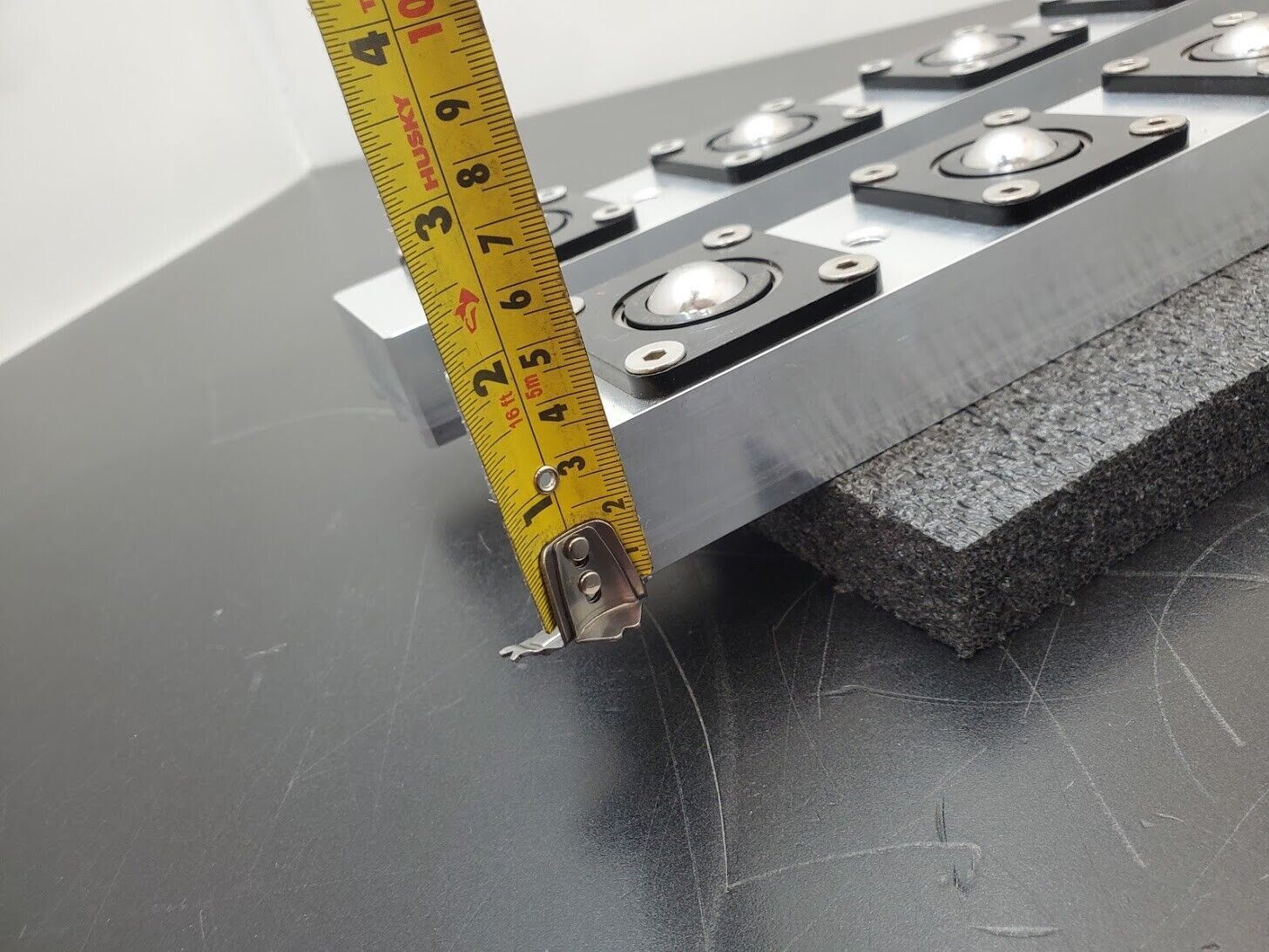 2x Omnitrack 9320a Roller Ball Track SS Stainless Steel Ball Bearing Omni Roller