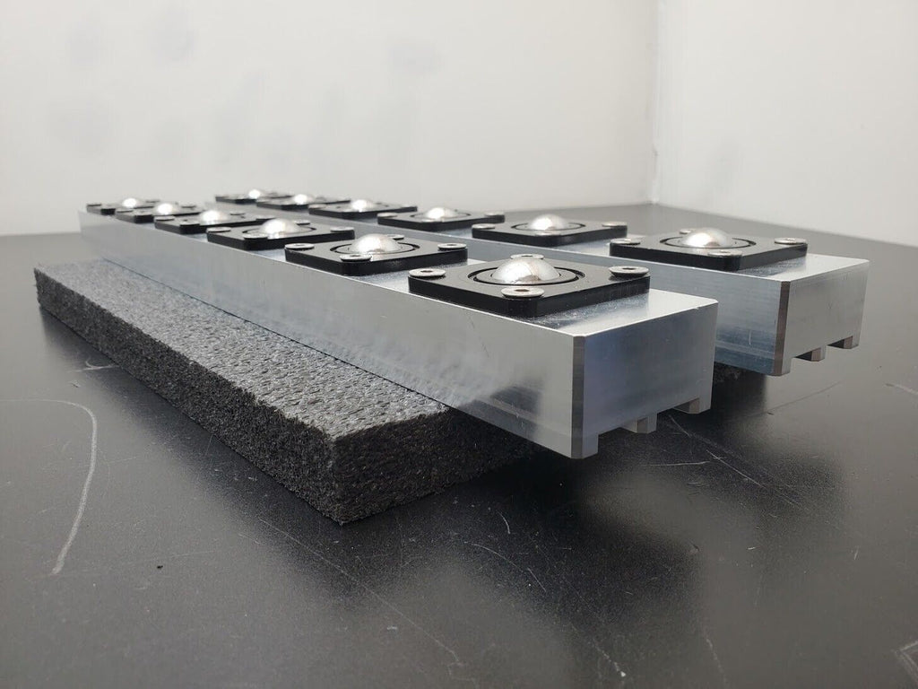 2x Omnitrack 9320a Roller Ball Track SS Stainless Steel Ball Bearing Omni Roller