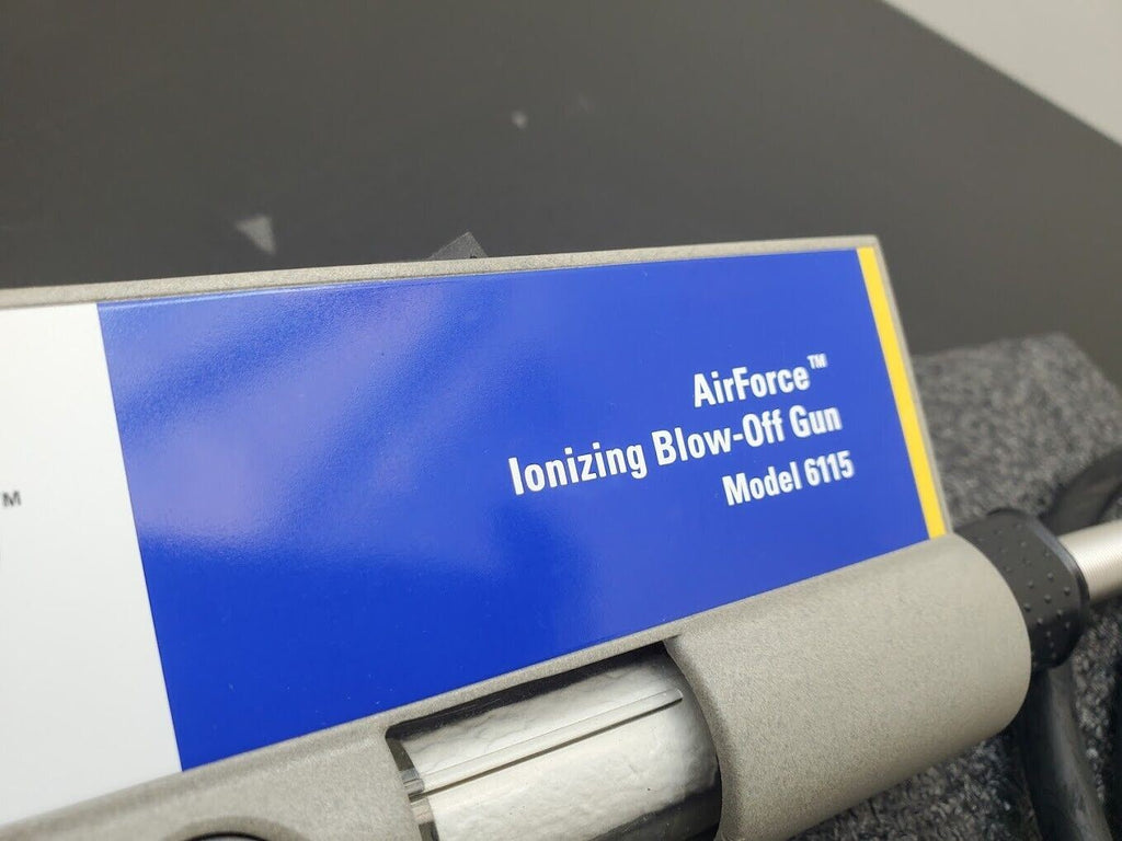 Simco 6115 AirForce Ionizing Air Blow-Off Cleaning Nozzle Gun 20-60 PSI Tested