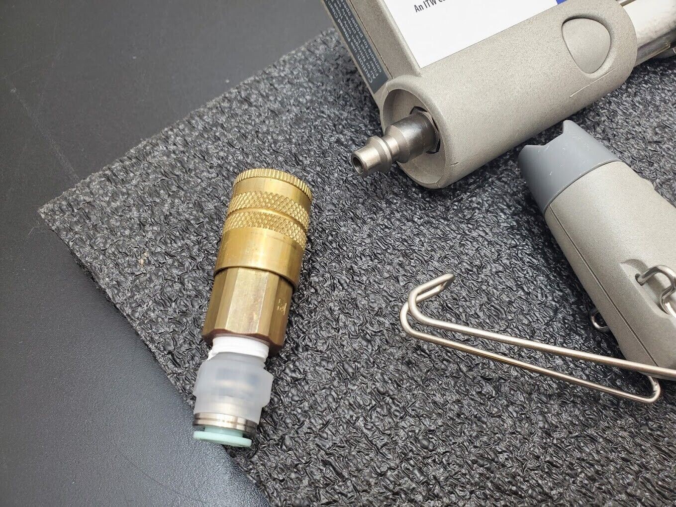 Simco 6115 AirForce Ionizing Air Blow-Off Cleaning Nozzle Gun 20-60 PSI Tested