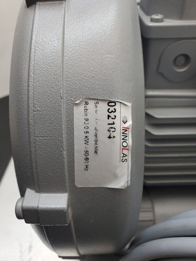 Rubin 90 Briwa Tec Vacuum Regen Regenerative Blower 3PH 240V 0.5kW 166mbar 64cfm