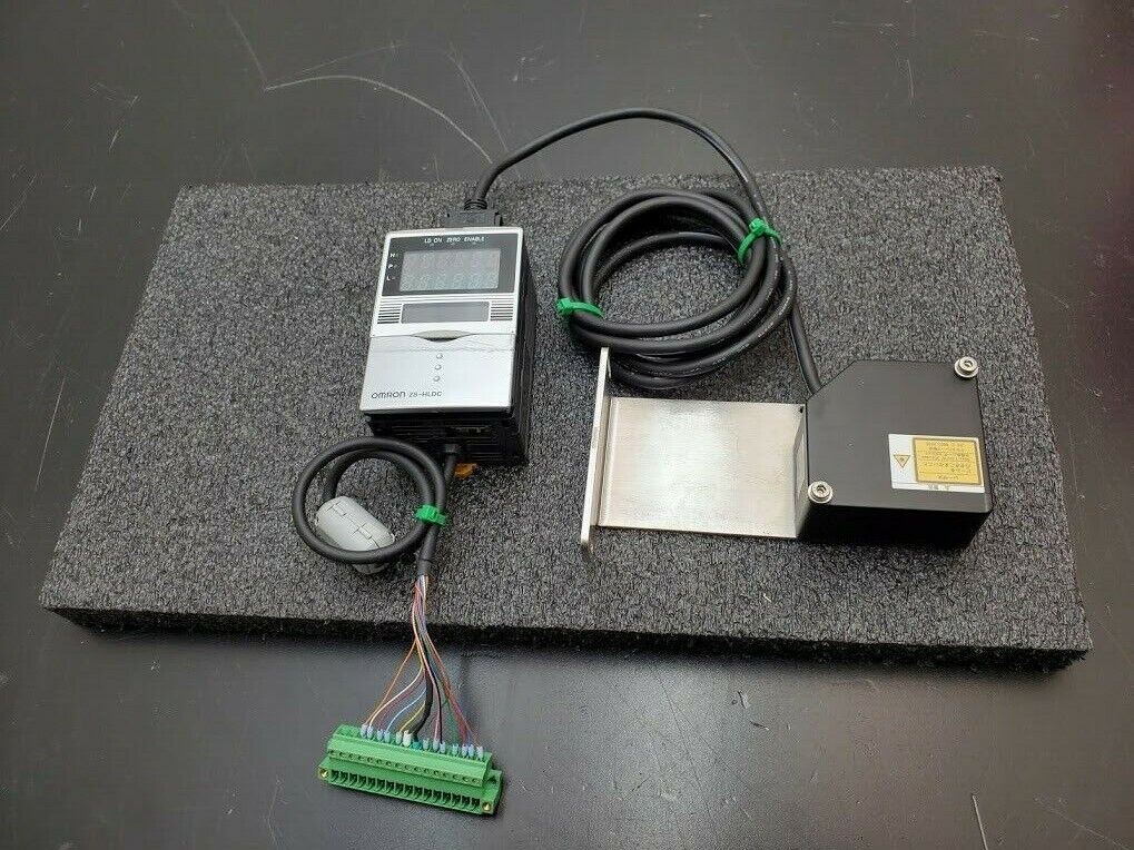 Omron ZS-HLDC41 Smart Sensor Controller + ZS-LD20T Laser Distance Meter Sensor