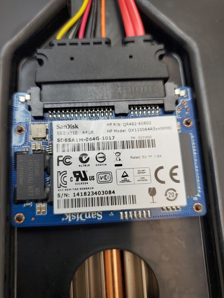 HP 3PAR 7400 STORESERV Storage Node Controller QR483-63001 4x 8Gb FC Rev D1