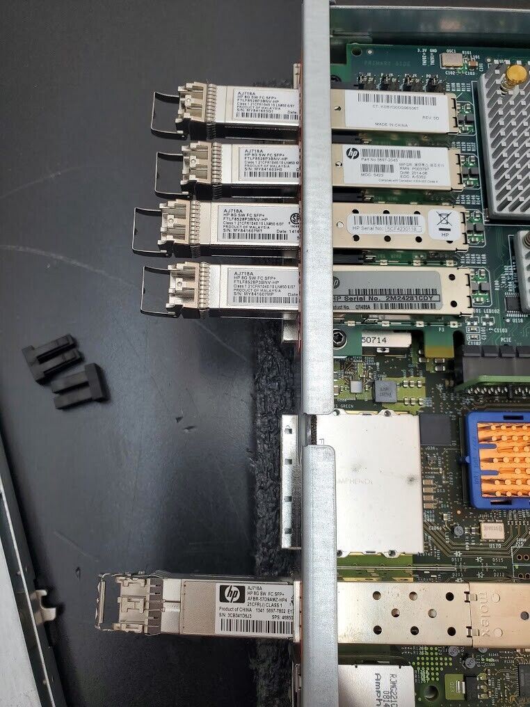 HP 3PAR 7400 STORESERV Storage Node Controller QR483-63001 4x 8Gb FC Rev D1