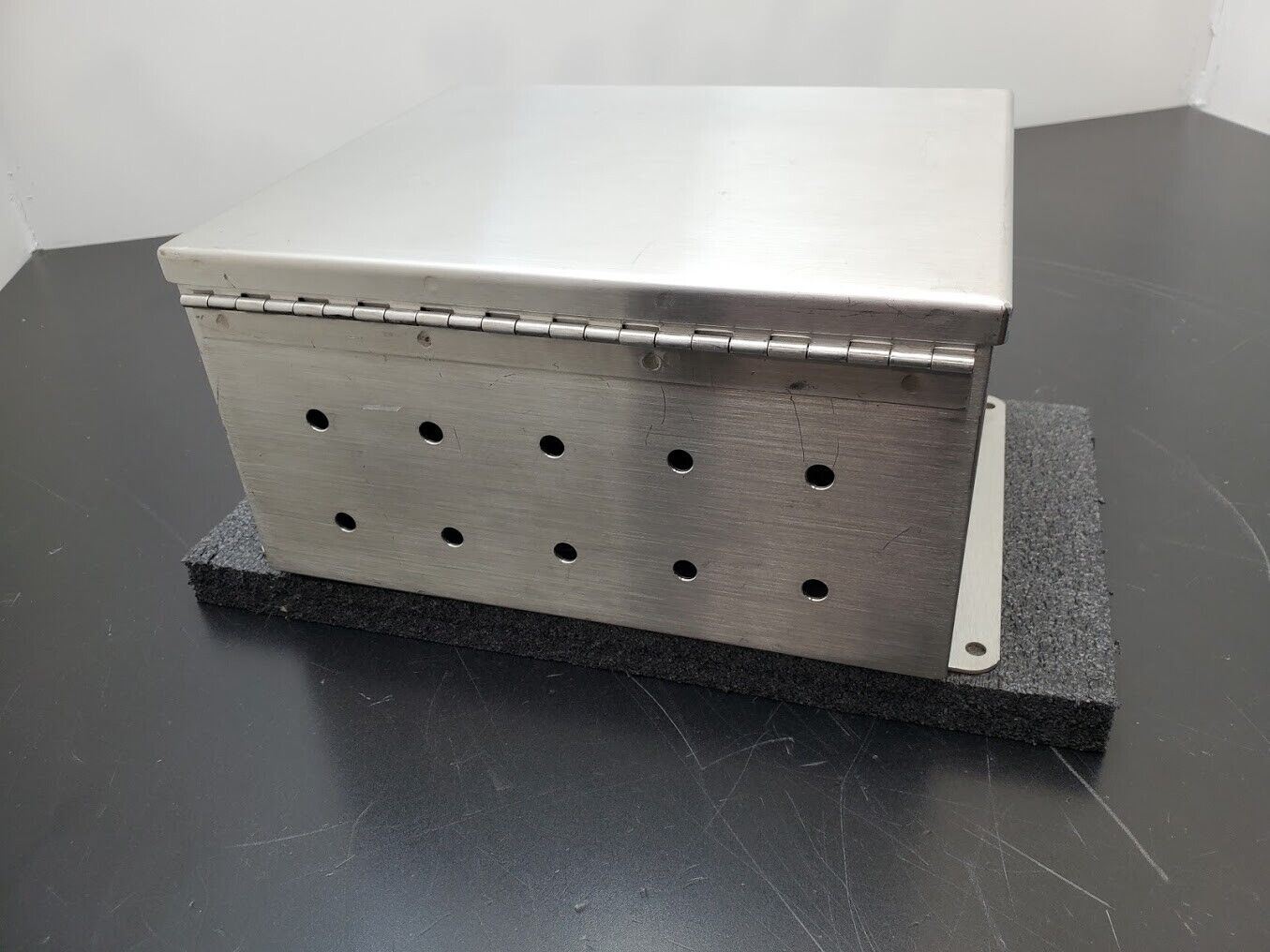 Hoffman A12106CHNFSS Stainless Enclosure 6in X 12in X 10in w/ 120VAC Input SS