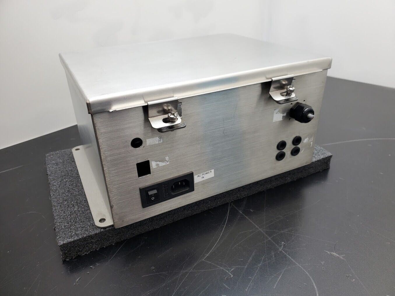 Hoffman A12106CHNFSS Stainless Enclosure 6in X 12in X 10in w/ 120VAC Input SS