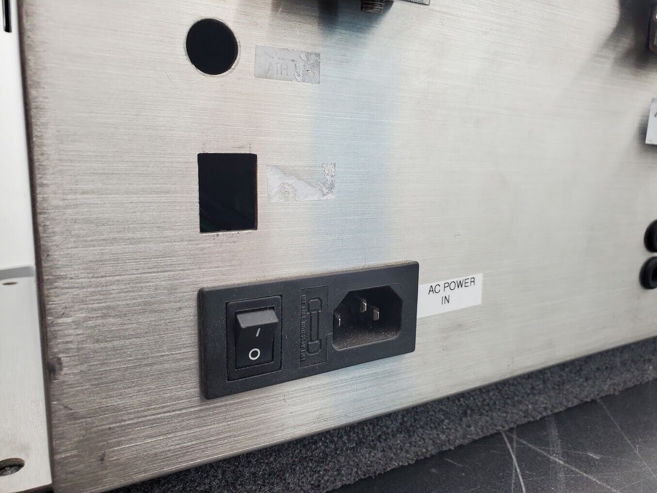 Hoffman A12106CHNFSS Stainless Enclosure 6in X 12in X 10in w/ 120VAC Input SS