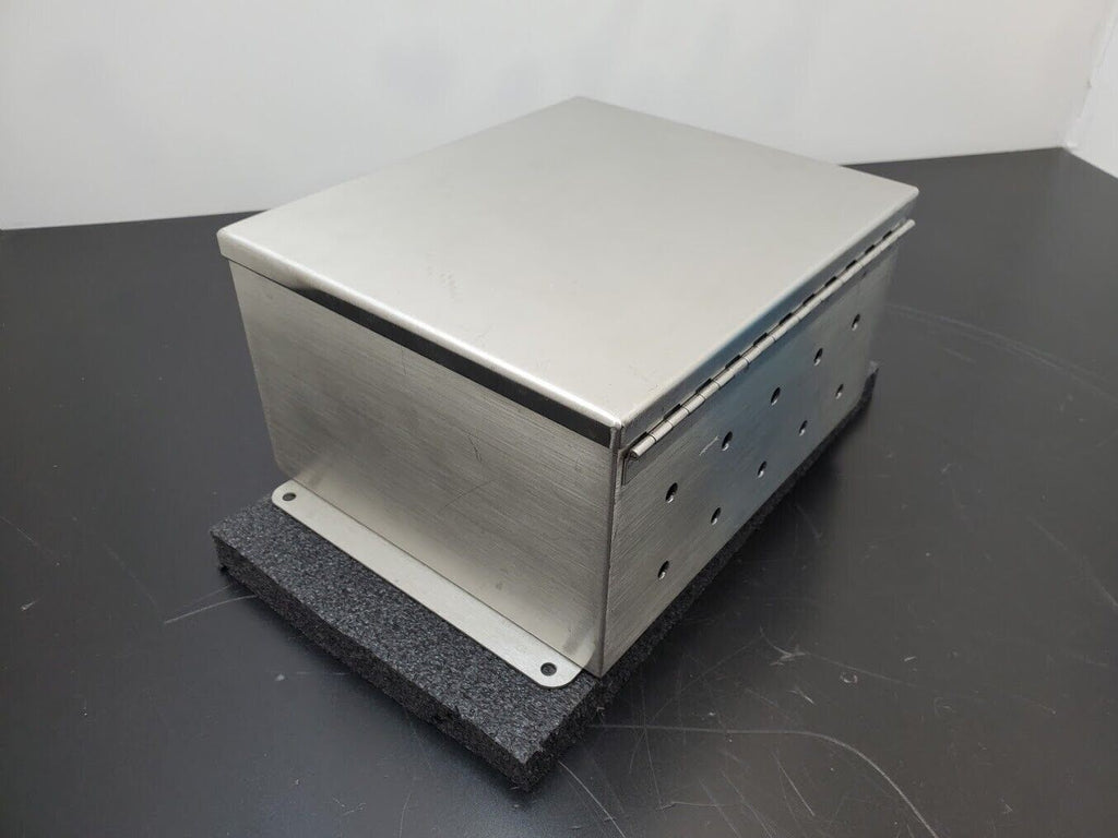 Hoffman A12106CHNFSS Stainless Enclosure 6in X 12in X 10in w/ 120VAC Input SS