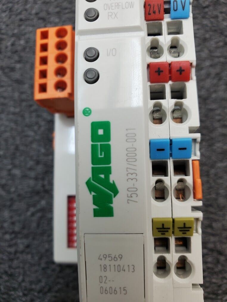 WAGO CANopen Fieldbus Coupler 750-337 MCS DIN Rail 750-337/000-001