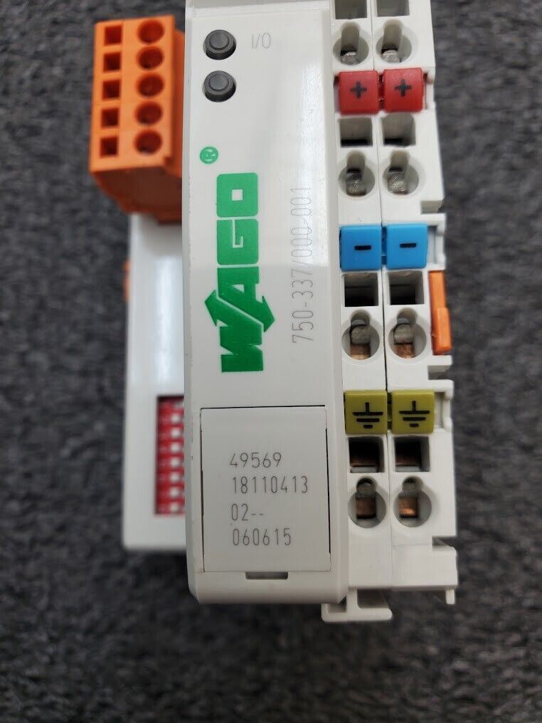 WAGO CANopen Fieldbus Coupler 750-337 MCS DIN Rail 750-337/000-001