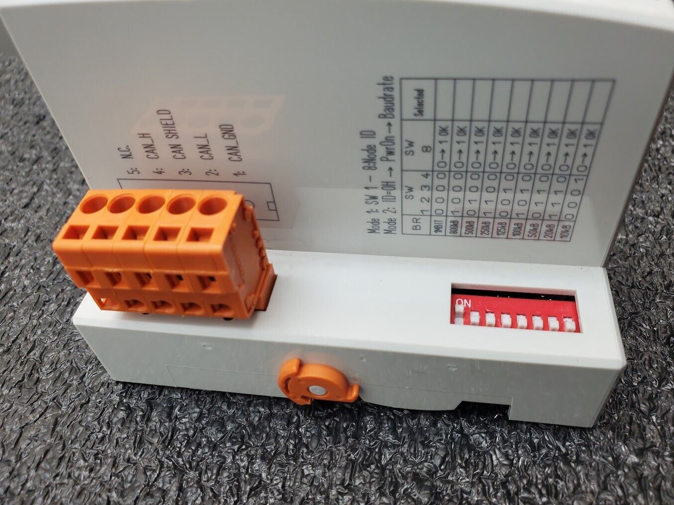 WAGO CANopen Fieldbus Coupler 750-337 MCS DIN Rail 750-337/000-001
