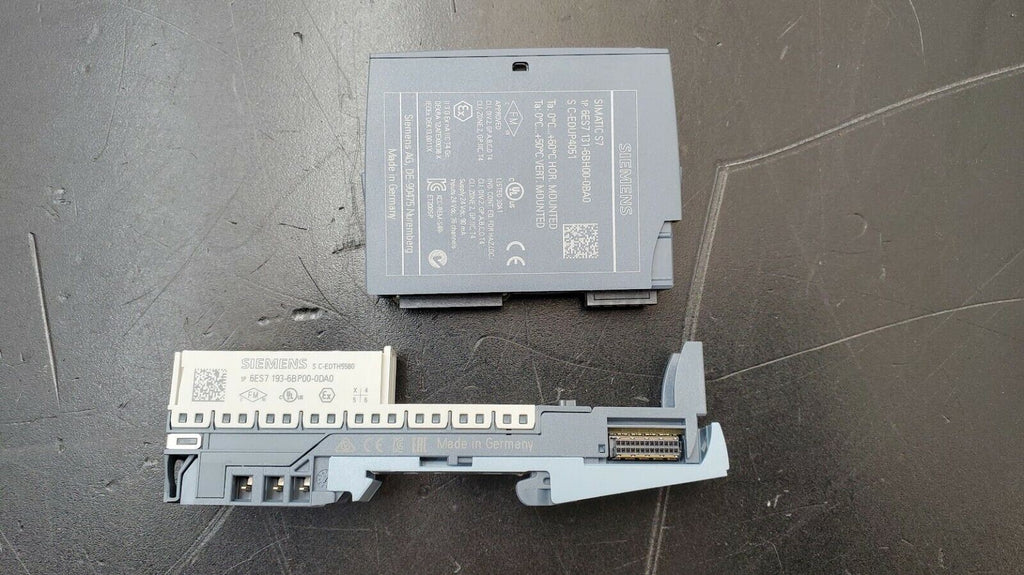 Siemens 6ES7 131-6BH00-0BA0 DI 16x24VDC ST Digital Input w/ 6ES71936BP000DA0