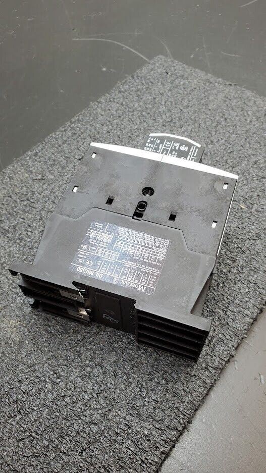 EATON Moeller DIL M50 Contactor 115-600V 3-50HP 80 Amp 3-Pole 24VDC Coil
