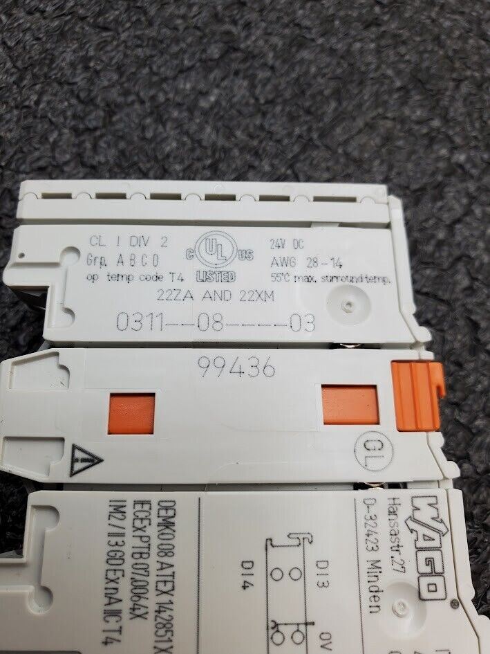 WAGO 750-403 4-channel digital 4DI input 24 VDC 0.2 ms Working Pull, Guaranteed