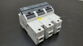 wohner AJC 30 30A 600V Class J Fuse Only 31 934 3-Pole Fuse Holder DIN Rail