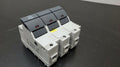 wohner AJC 60 60A 600V Class J Fuse Only 31 925 3-Pole Fuse Holder DIN Rail