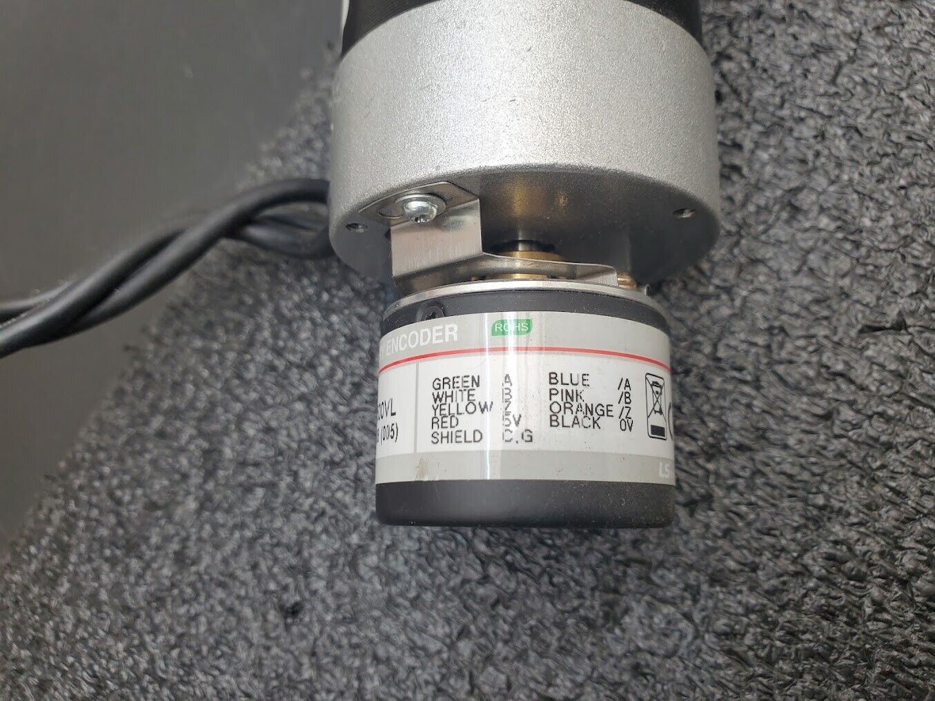 Servo Tecnica SVT57BL03-60V-50167BL02 Motor 60V 5000 RPM H40-6-0500VL-SC Encoder