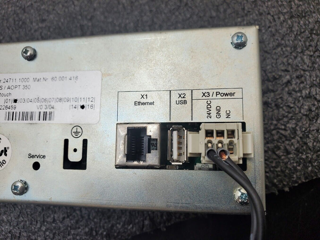 Elrest 24711.1000 ASYS AOPT 350  Operator Panel Interface T154806 HMI USB Enet