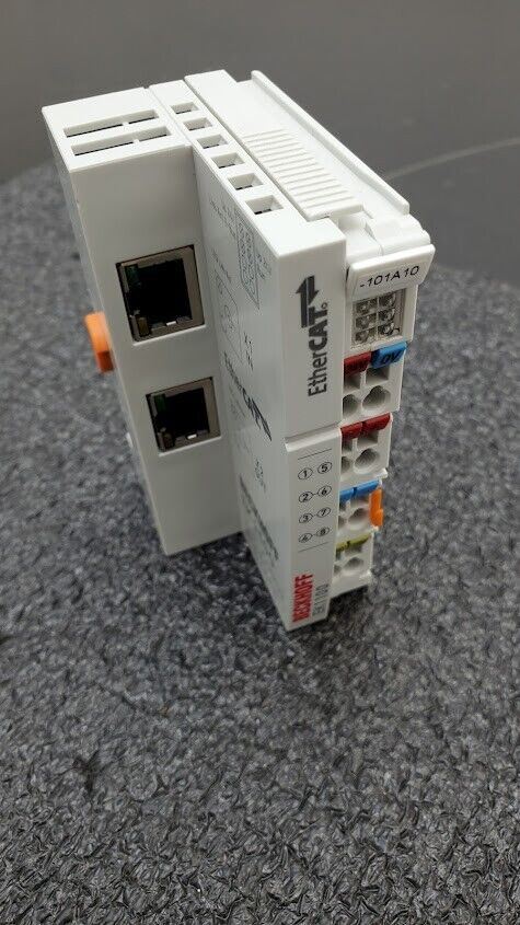BECKHOFF EK1100 EtherCAT Coupler 24 V DC DIN Rail Mount