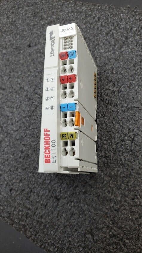 BECKHOFF EK1100 EtherCAT Coupler 24 V DC DIN Rail Mount