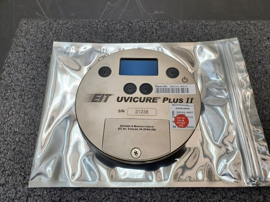 EIT UVICURE PLUS II Radiometer 10W/cm2 10W UVV UV Peak Irradiance Meter Profiler