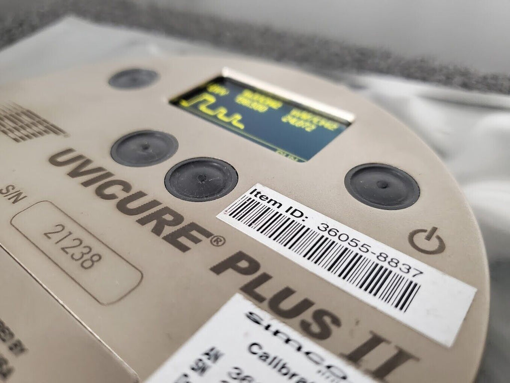 EIT UVICURE PLUS II Radiometer 10W/cm2 10W UVV UV Peak Irradiance Meter Profiler