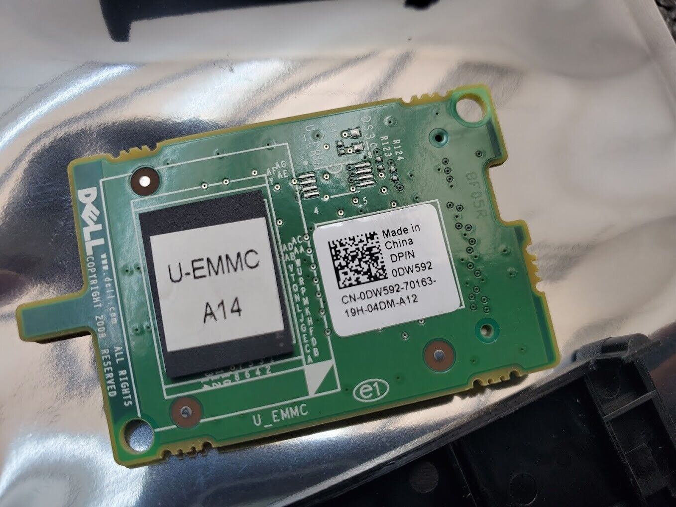 Lot of 2 REMOTE ACCESS CARD IDRAC6 Express For Dell PowerEdge R410 0DW592 DW592