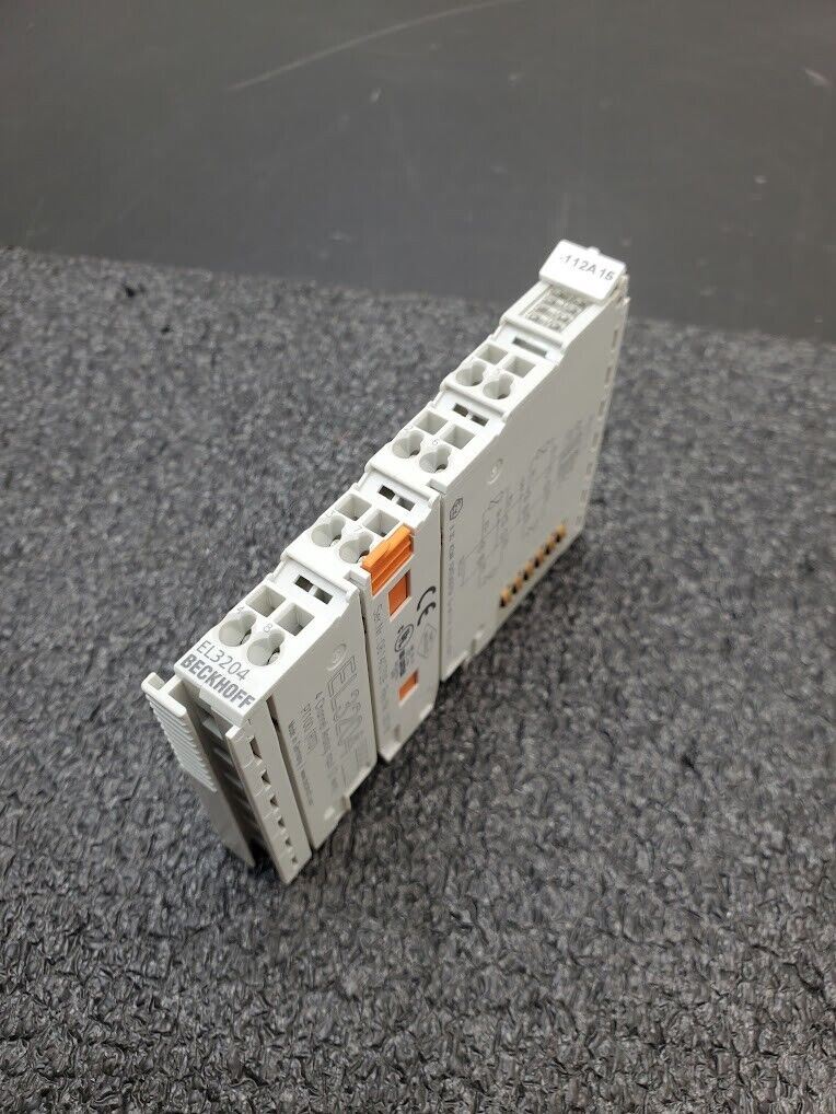 BECKHOFF EL3204 4 Channel Analog Input (2 Wire) PT100 RTD