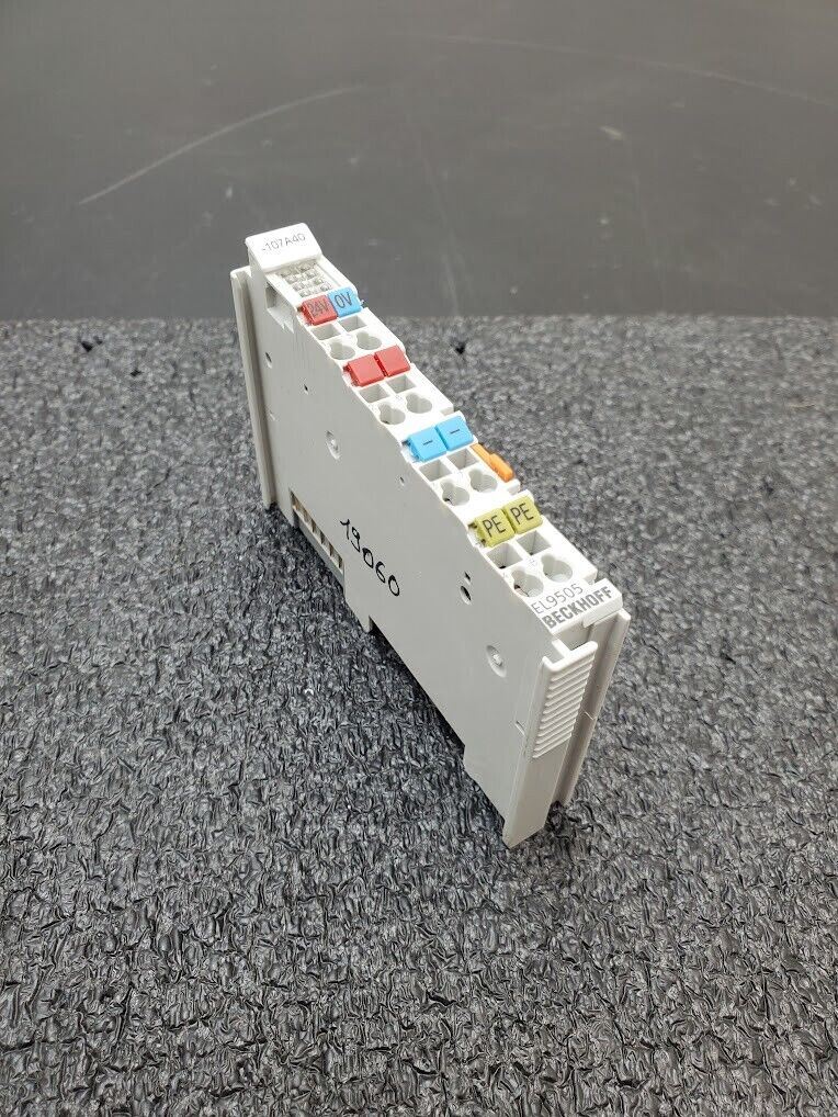Beckhoff EL9505 Power supply Terminal 24V DC for E-BUS/ Output 5v DC 0.5