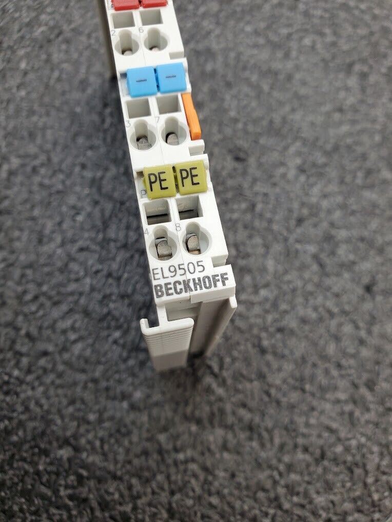 Beckhoff EL9505 Power supply Terminal 24V DC for E-BUS/ Output 5v DC 0.5