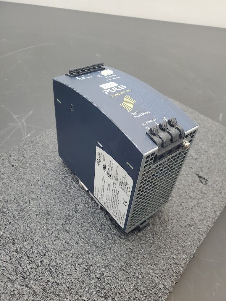 Puls Dimension QS10 QS10.301 30VDC 240W 8A DIN Rail Mount Power Supply