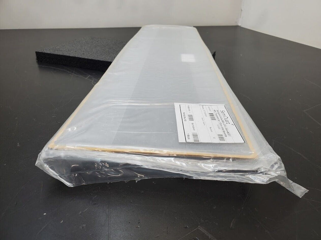 SemiQuarz Quartz Sheet 908mm x 218mm x 3mm  ∓.02mm 90% Transparent 172nm Light