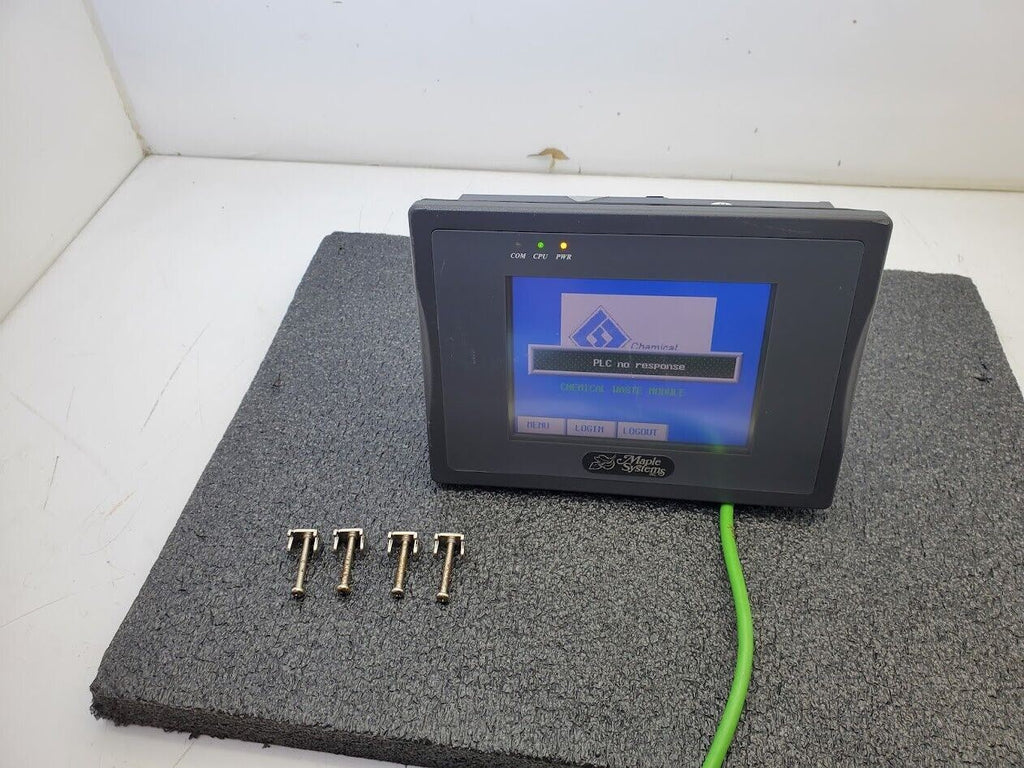 Maple Systems HMI520TE 5.7” Operator Interface Touch Screen 24VDC LCD HMI