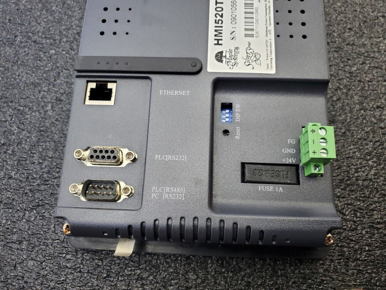 Maple Systems HMI520TE 5.7” Operator Interface Touch Screen 24VDC LCD HMI