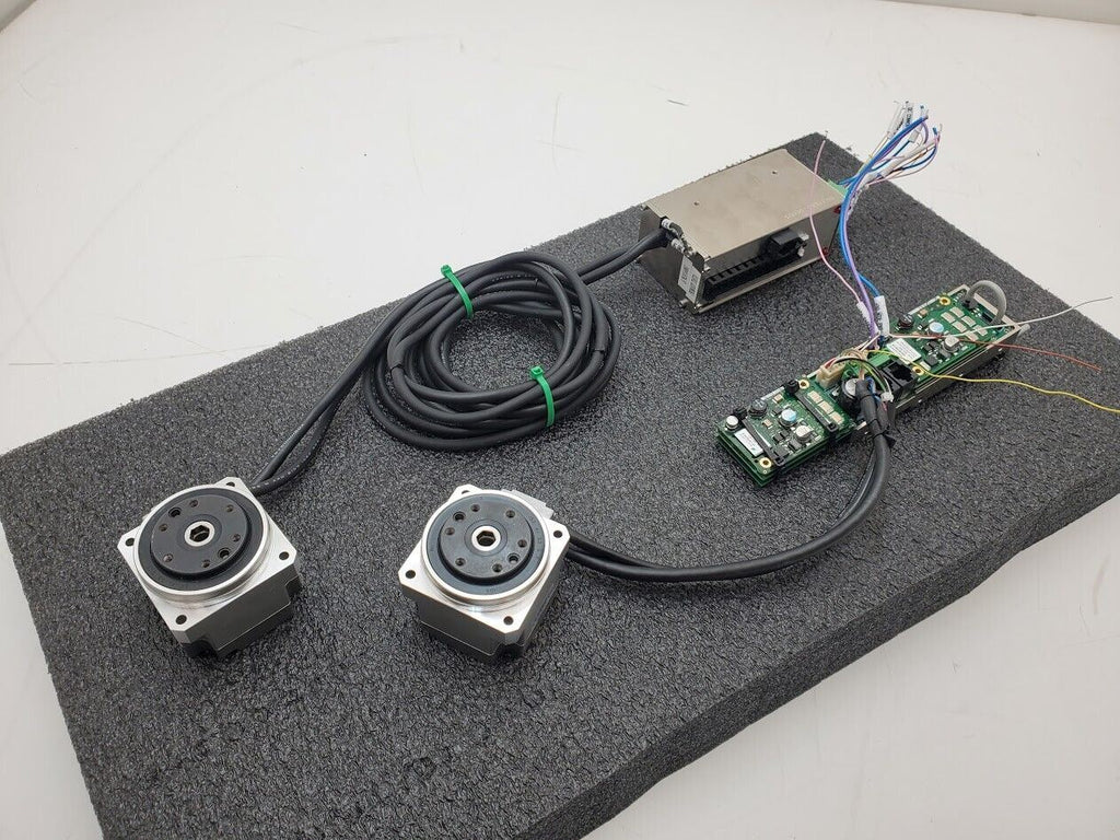 Lot of 2 Harmonic Drive Systems 24VDC Servo Motor FHA-11C-100-US200-EM1-SP2915