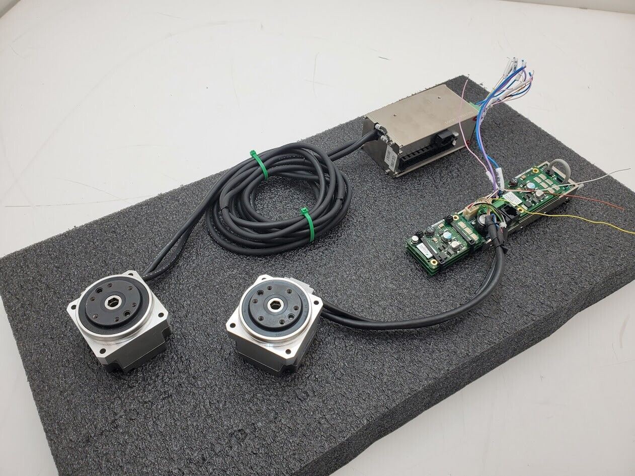 Lot of 2 Harmonic Drive Systems 24VDC Servo Motor FHA-11C-100-US200-EM1-SP2915