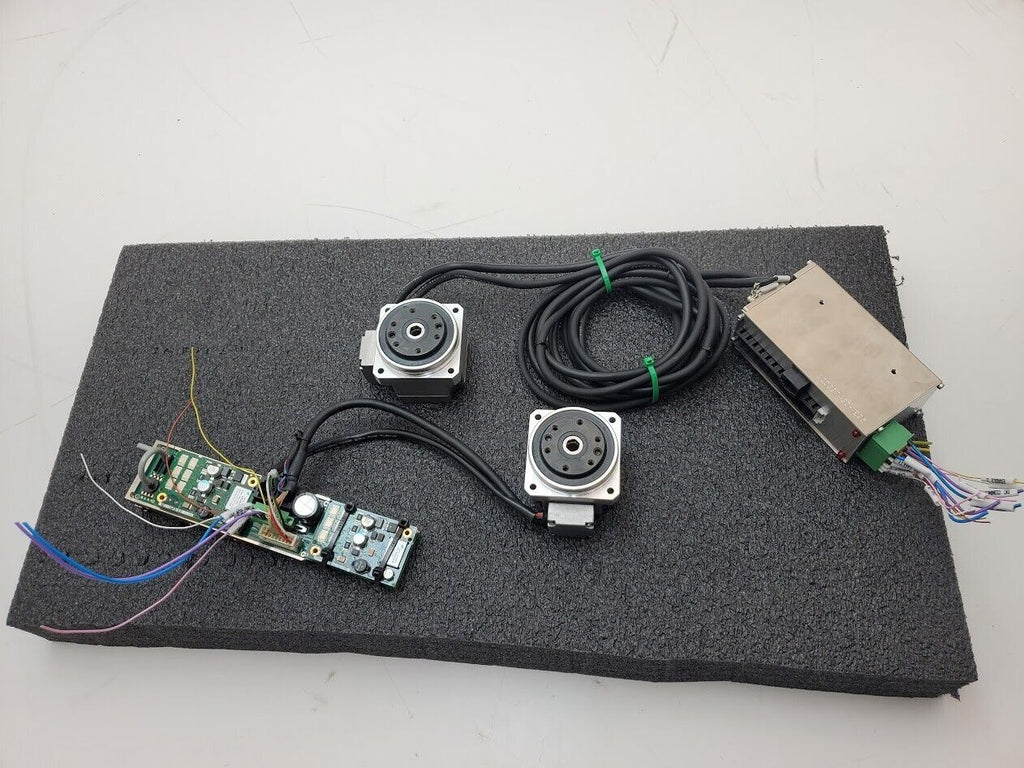 Lot of 2 Harmonic Drive Systems 24VDC Servo Motor FHA-11C-100-US200-EM1-SP2915