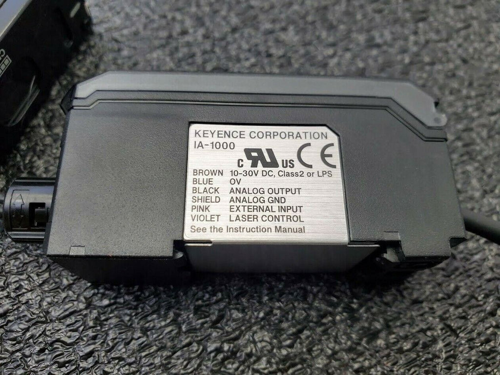 Keyence Laser Displacement Sensor IA-065 CMOS Multi-Function IA-1000 Control