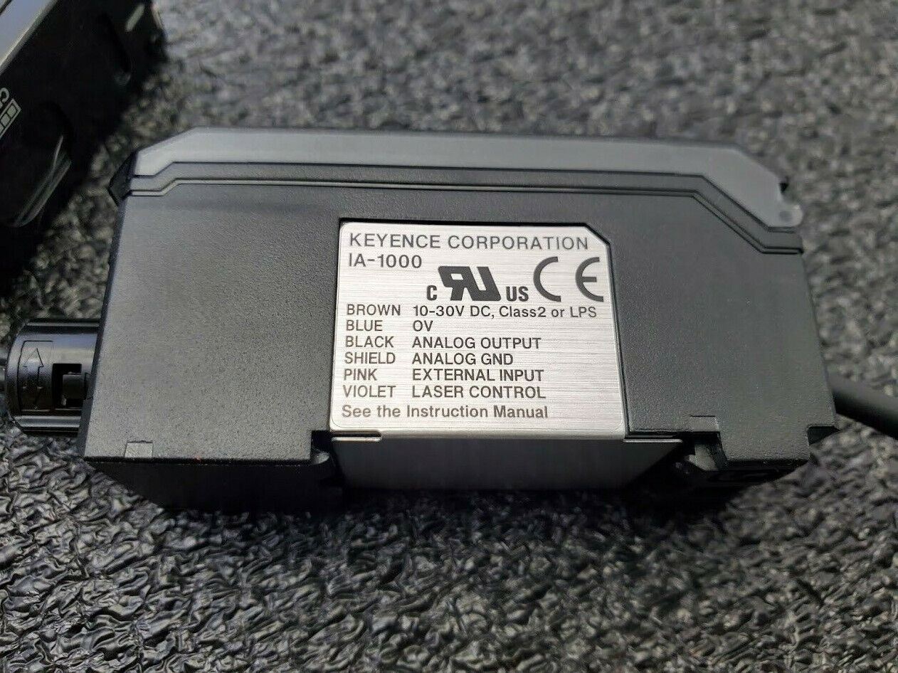 Keyence Laser Displacement Sensor IA-065 CMOS Multi-Function IA-1000 Control