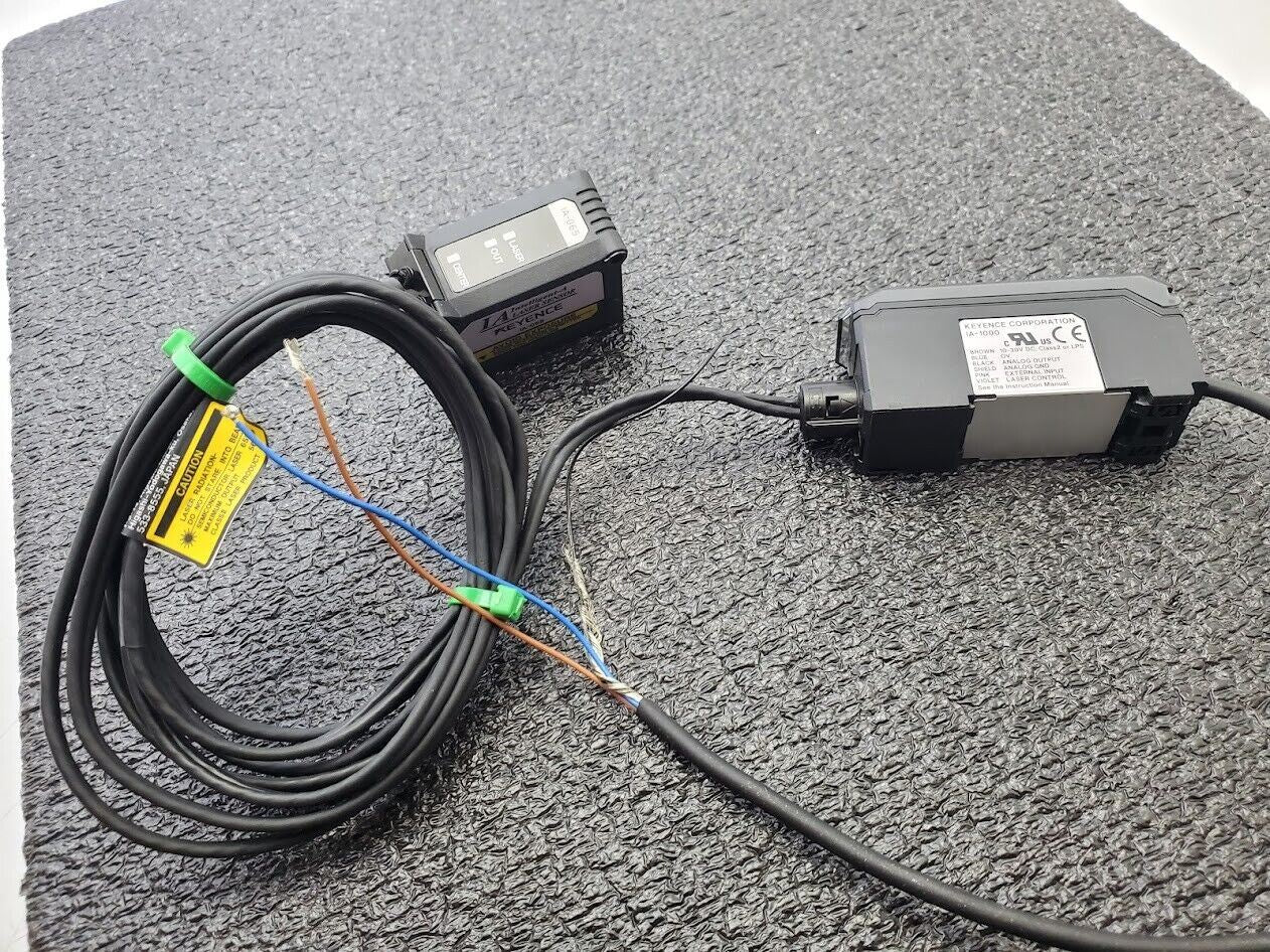 Keyence Laser Displacement Sensor IA-065 CMOS Multi-Function IA-1000 Control