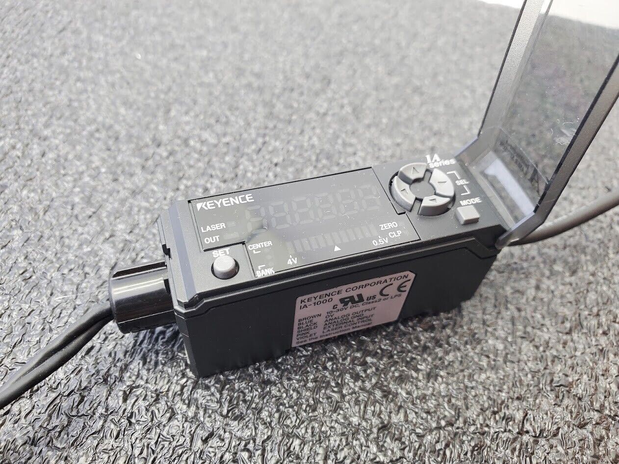 Keyence Laser Displacement Sensor IA-065 CMOS Multi-Function IA-1000 Control