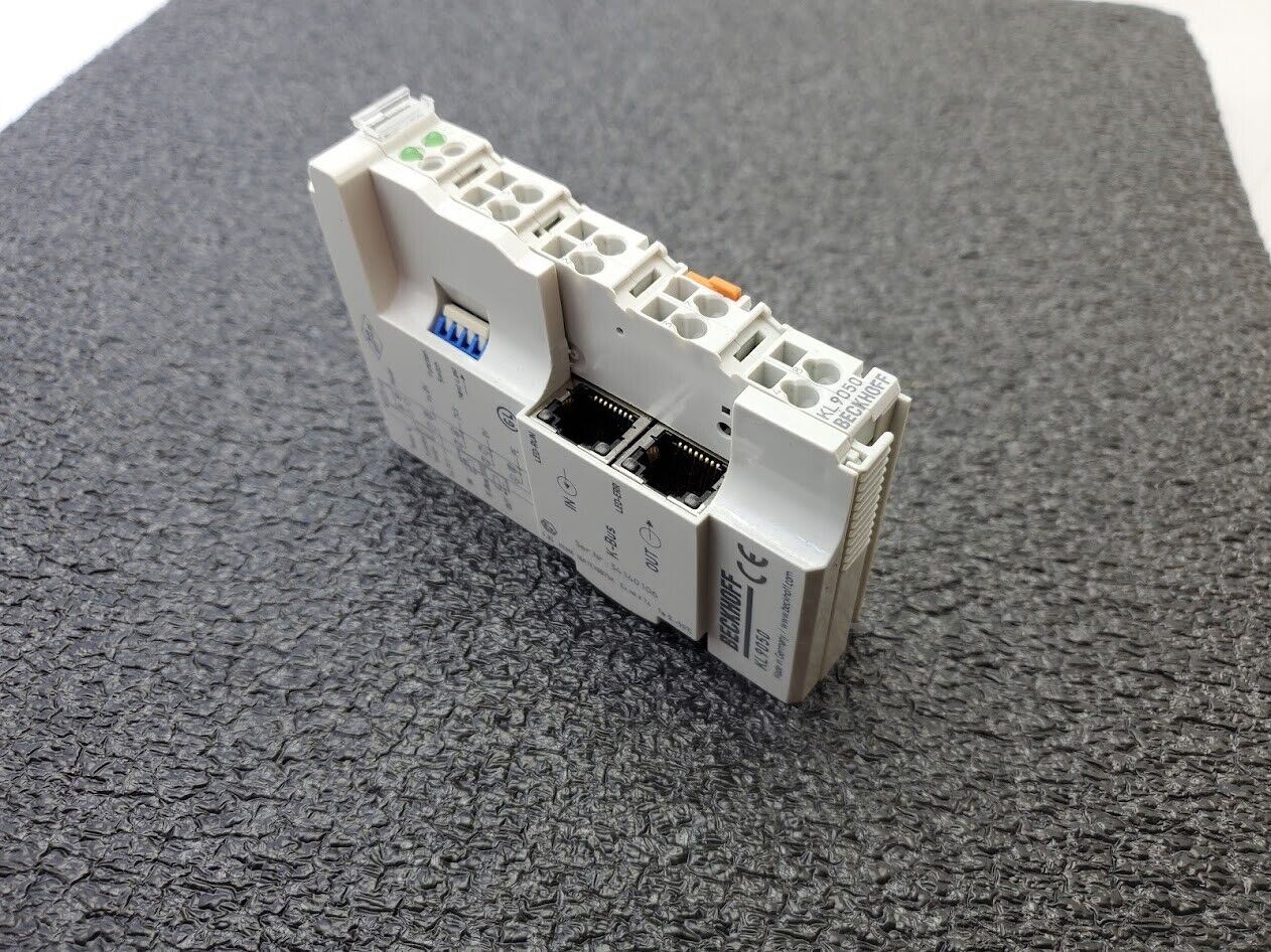 Beckhoff KL9050 Terminal Bus Extension Coupler Terminal K-Bus 2x RJ45 Plug