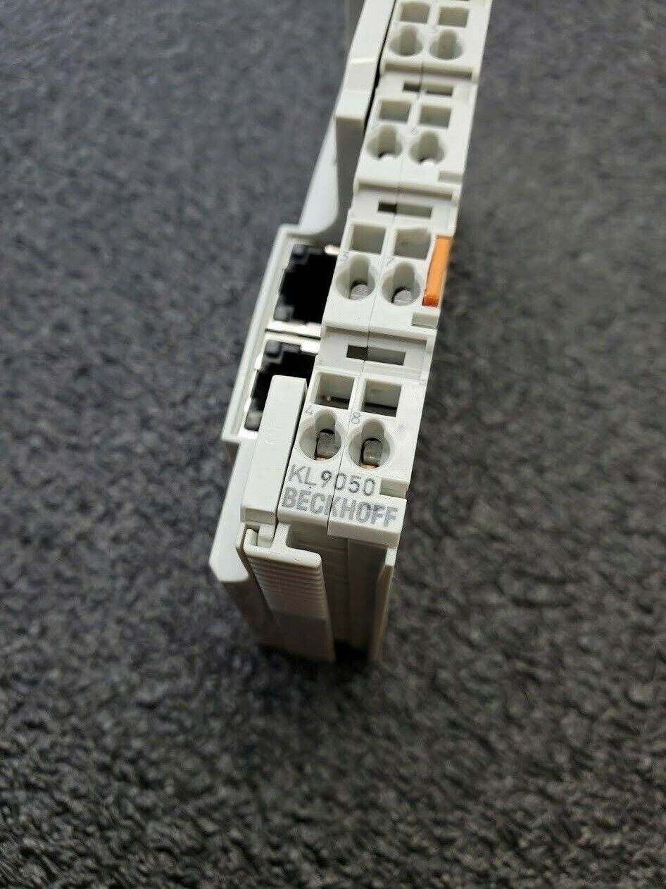 Beckhoff KL9050 Terminal Bus Extension Coupler Terminal K-Bus 2x RJ45 Plug