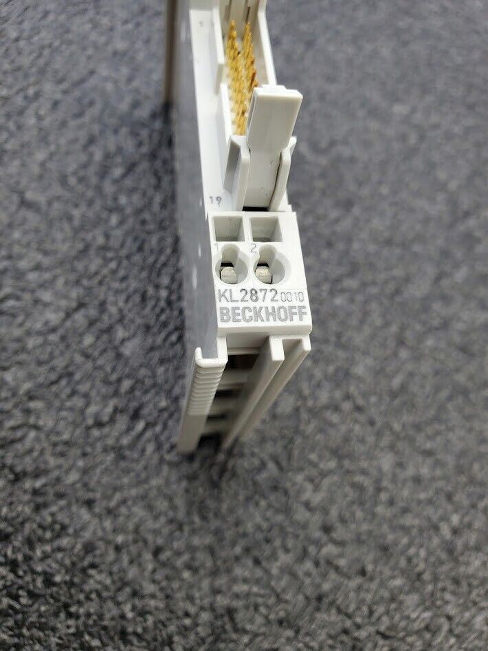 Beckoff KL2872-0000 16 X Digital Output 24 V DC 0.5A KL2872 Negative Switching
