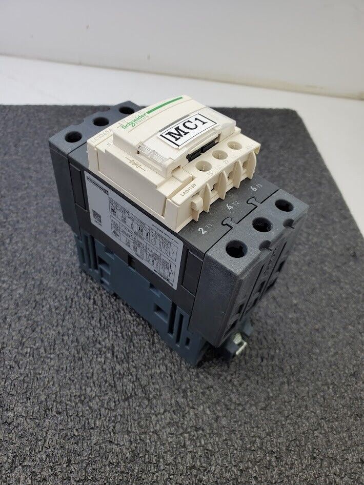 Square D Schneider Electric LC1D65A G7 12-24V Coil 65 AMP 3 Pole Contactor